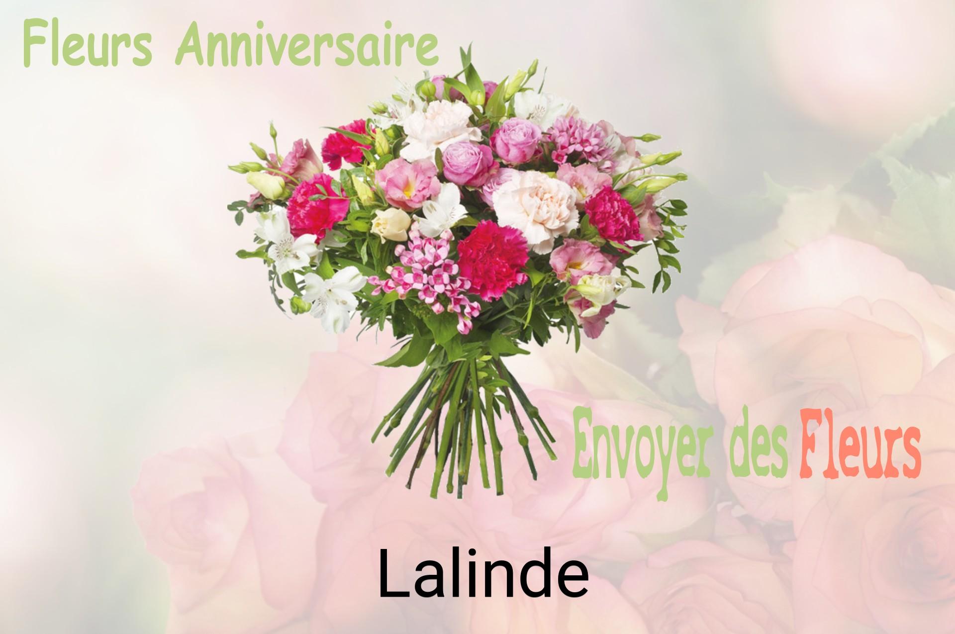 Bouquet de fleurs d’anniversaire livré à Lalinde